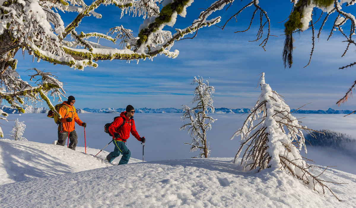 Epic terrain for touring and skiing